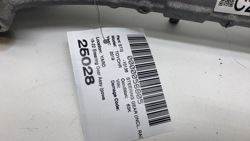 ⭕ 2018-2022 Toyota C-HR Power Rack and Pinion Steering Gear Assembly