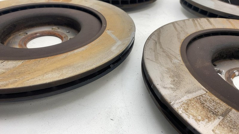 ⭕ 2023 Polestar 2 SET of 4 Front & Rear Brake Disc Rotor Assembly Left