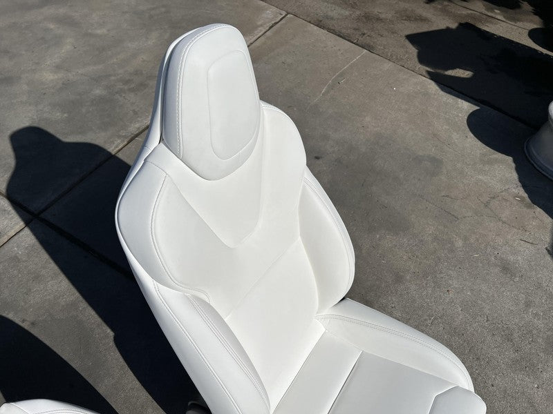⭕ 18-20 Tesla Model S Left & Right Front Bucket Seat + Rear 2nd Row Se