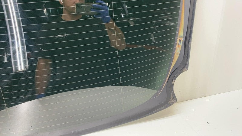 E9 43R-004553 ⭕ 2016-2020 Tesla Model X Rear Windshield Trunk Lid Liftgate Back Window Glass