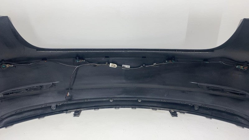 ⭕ 2017-2022 Tesla Model 3 Rear Bumper Cover w/ Park Sensor & Harness Black PBSB