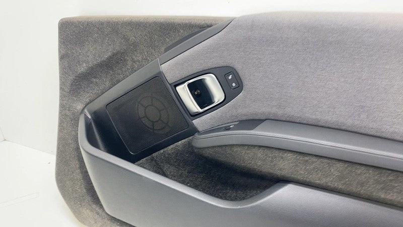 ⭕14-21 BMW i3 I01 Front Passenger Side Interior Door Panel Trim Cover Gray Right