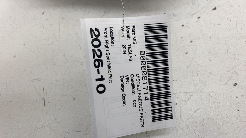 ⭕ 24-25 Tesla Model 3 Front Right Highland 1st Row Seat Headrest RH 16