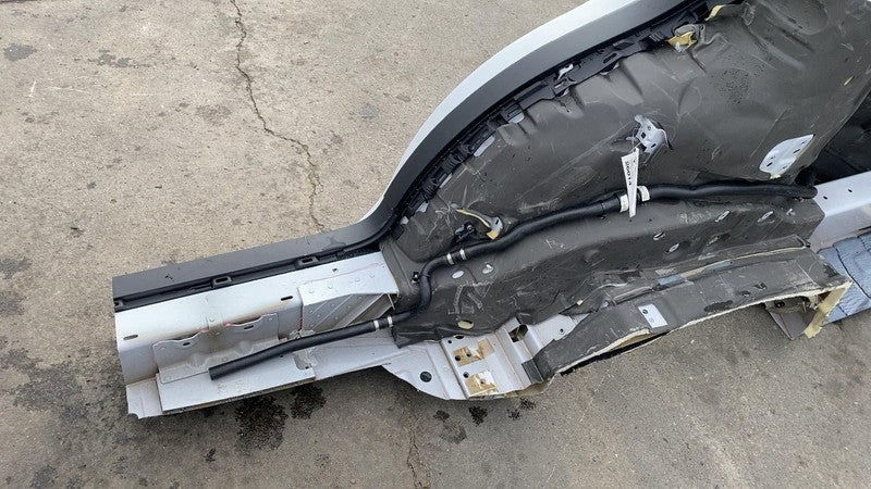 ⭕ 16-20 Tesla Model X Rear Passenger Side Quarter Panel Cutout Right White PPSW