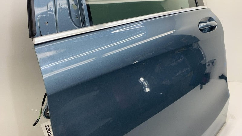 ⭕13-19 Mercedes-Benz B-Class Front Driver Side Door Shell Panel Left LH Blue 894