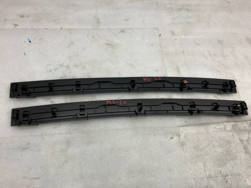 105501800D ⭕16-20 Model X PAIR Rear Left and Right Upper Door Trim Panel Cover 1055018-00-D