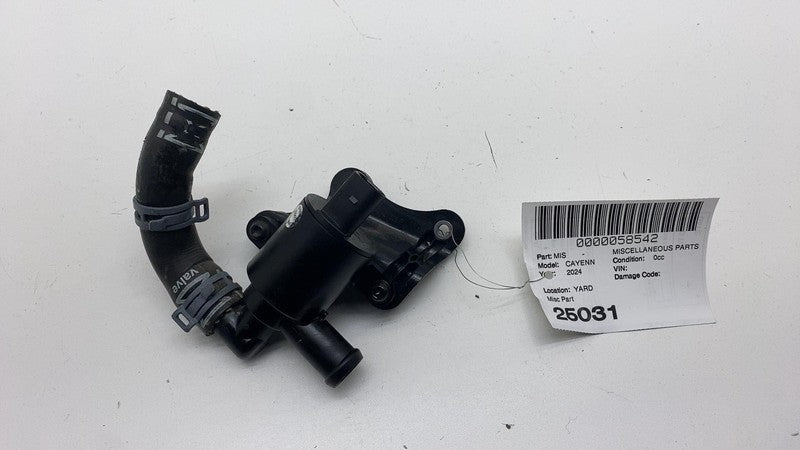 4N0 121 305 F ⭕ 24 Porsche Cayenne AC Heater Cooling Solenoid Control Valve & Hose 4H0121671D