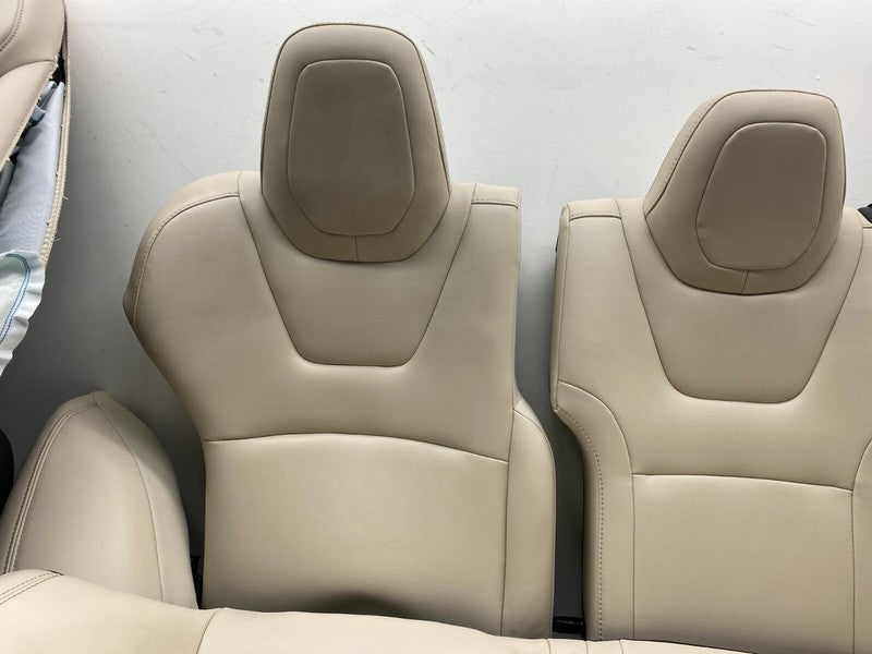 ⭕ 2020-2021 Tesla Model S Front & Rear Bucket Seat Set of 4