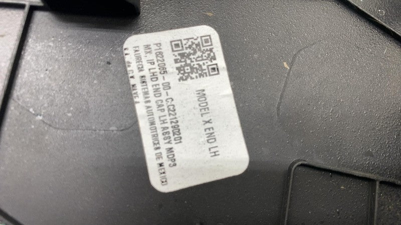 ⭕ 2021-2023 Tesla Model X Driver Dash Panel End Cover Trim Left LH 162