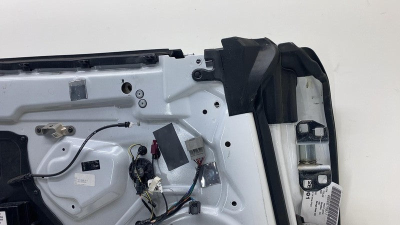 ⭕ 16-20 Model S Front Driver Side Door Shell Panel Left White PPSW 600