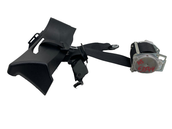 12-20 Model S Rear Right Seat Belt & Retractor w/ C-Pillar Mid Trim 1023136-00-C