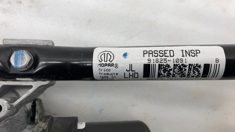 ⭕ 2018-2023 Jeep Wrangler Front Windshield Wiper Linkage w/ Motor 0682