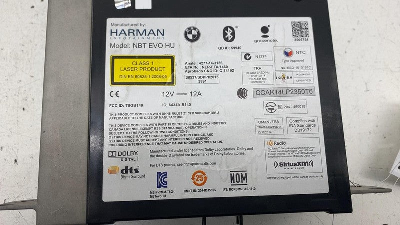 ⭕ 2017 2018 2019 BMW 540i Audio Radio Stereo Receiver Head Unit Module