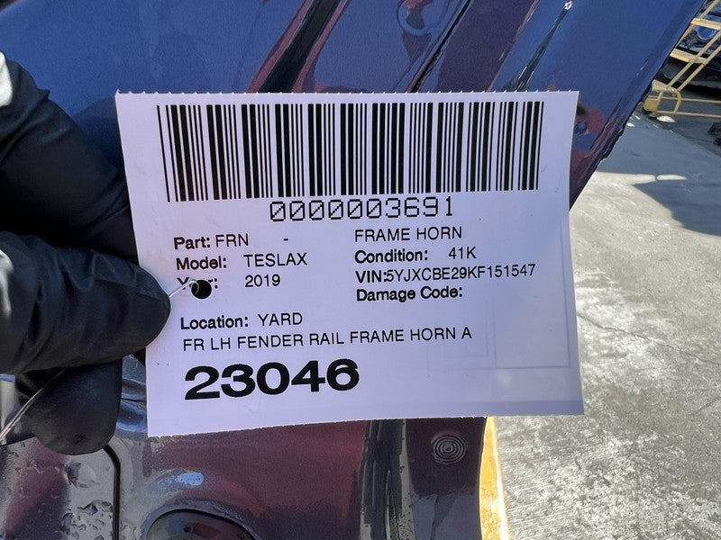 ⭕ 2016-2020 Tesla Model X Front Left A + B-Pillar Door Frame & Structu