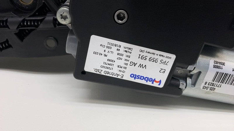 7P5 877 021 6F2 2011-2018 Porsche Cayenne Top Roof Sunroof Frame Window Glass w/ Motor Assembly