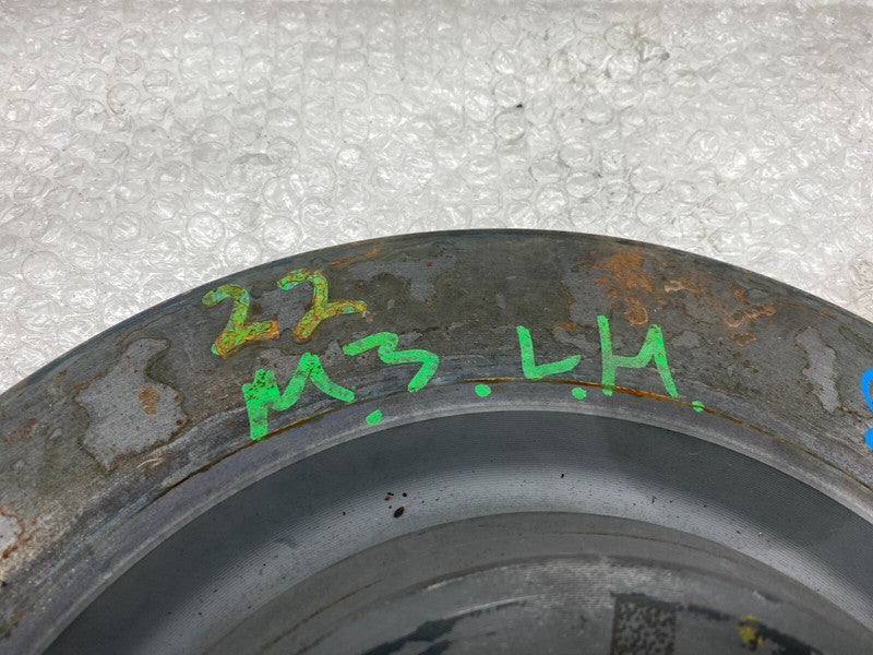 ⭕ 2017-2023 Tesla Model 3 Rear Driver Side Brake Disc Rotor Base Cast Iron Left