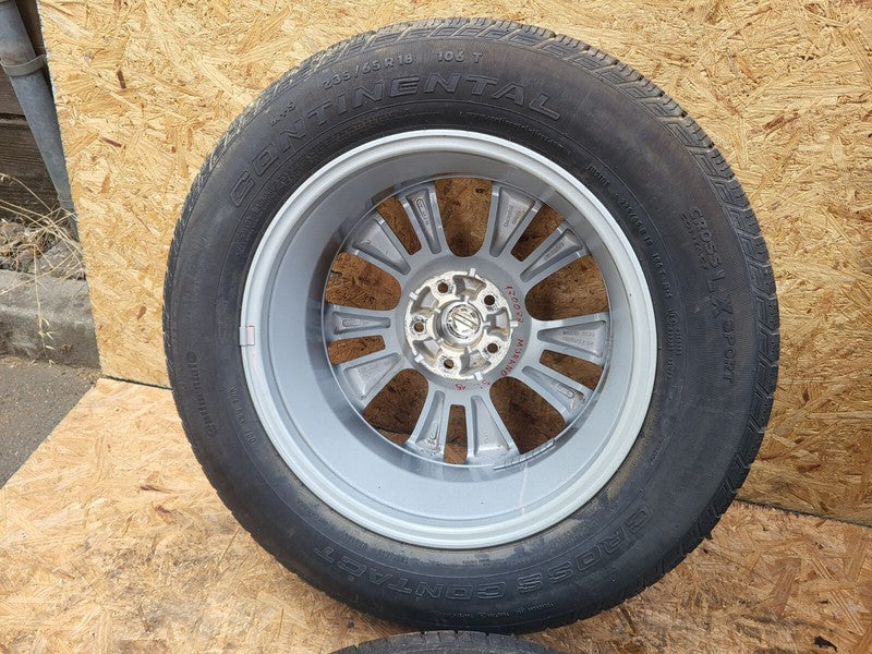 5AA3B DT23 ⭕ 15-19 Nissan Murano SET of 4 Wheel Rim 18" 18x7.5 w/ Continental & Toyo Tire