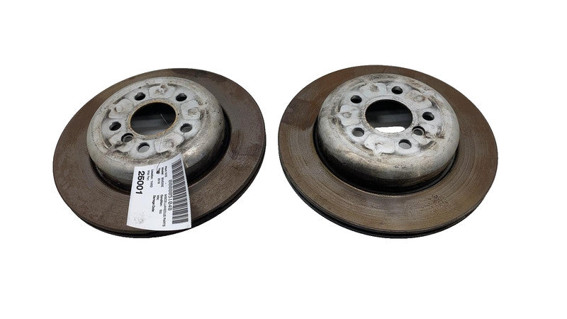 2017-2020 BMW 530e 530i G30 PAIR Rear Left & Right Brake Disc Rotor Assembly OEM