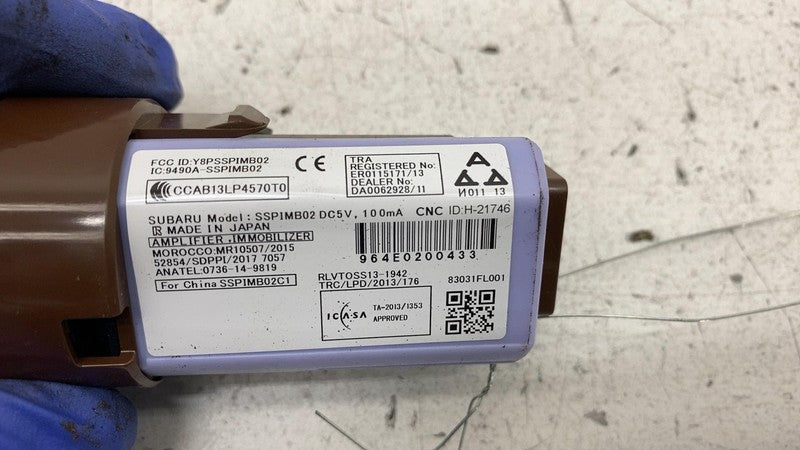 83031FL001 2019-2023 Subaru Forester Start Stop Engine Control Ignition Switch Push Button