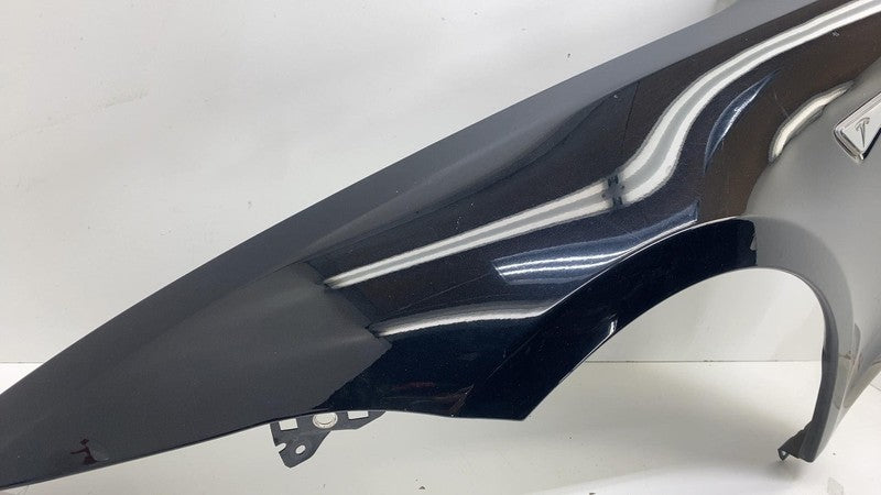 ⭕ 2012-2020 Tesla Model S Front Driver Side Fender Shell Panel Left Black - PBSB