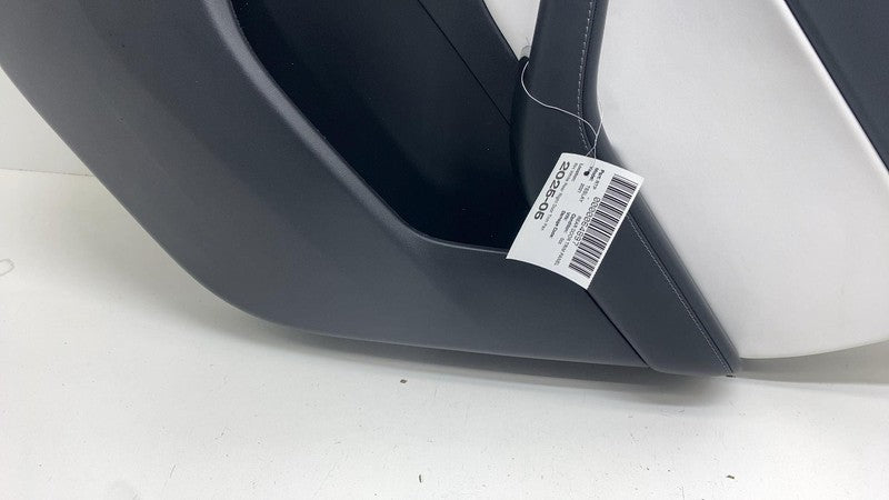 ⭕ 20-24 Tesla Model Y Rear Door Panel Trim Card Black Right -White 149