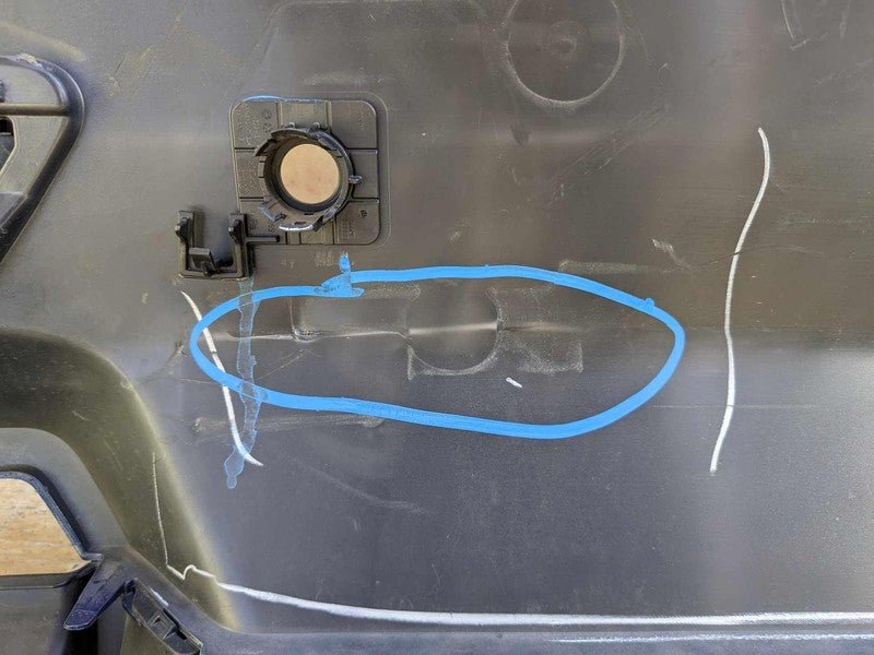 22-23 BMW IX i20 Rear Bumper Cover Lower Valance w/ Spoiler Diffuser 5