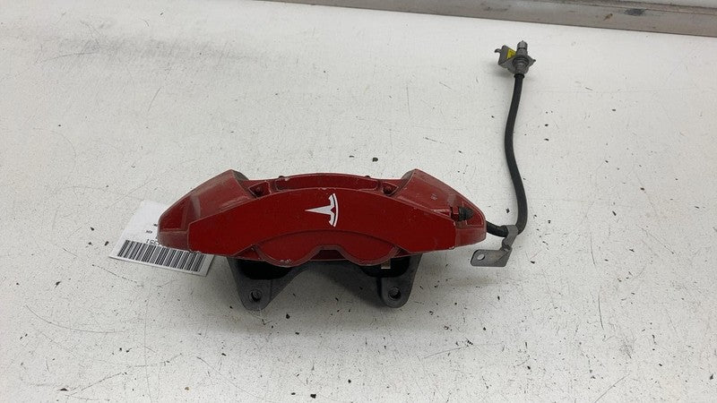 ⭕ 2017-2023 Tesla Model 3 Front Passenger Performance Brake Caliper Red Right RH