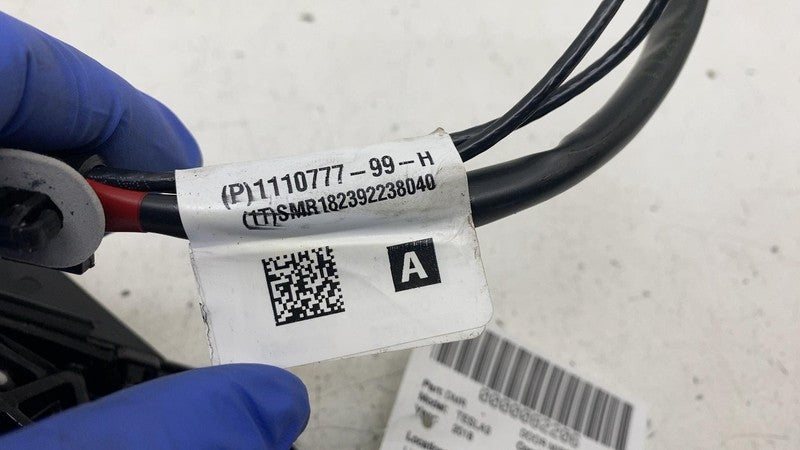 ⭕ 17-20 Tesla Model 3 Left Exterior Rear View Door Mirror Blue PPSB 11