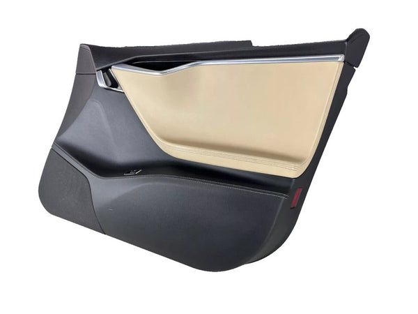 ⭕ 12-20 Model S MS Front Right Interior Door Panel Trim Card Cover 1007936-20-L