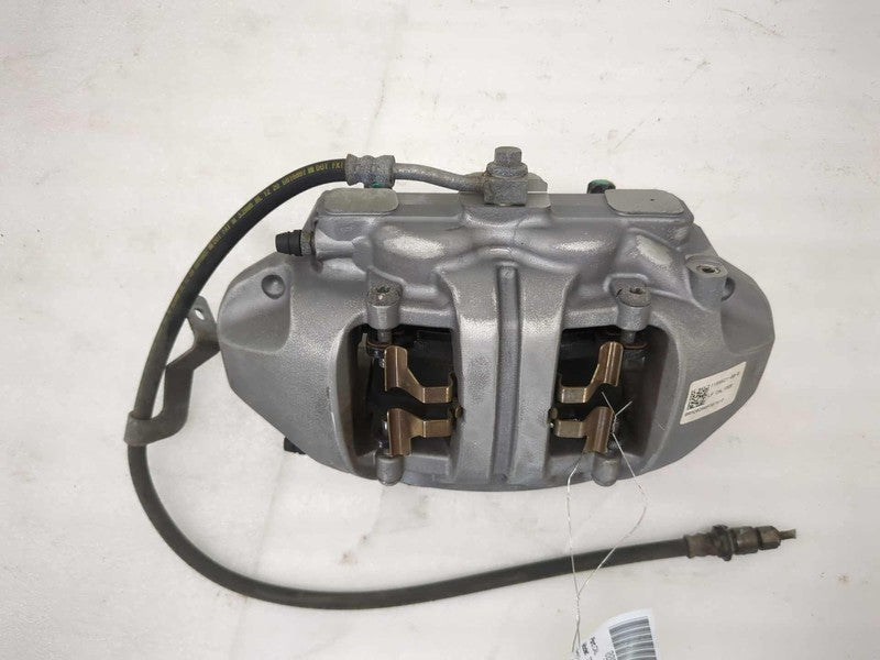 ⭕20-23 Tesla Model Y Front Driver Side Caliper with Brake Line Left 11