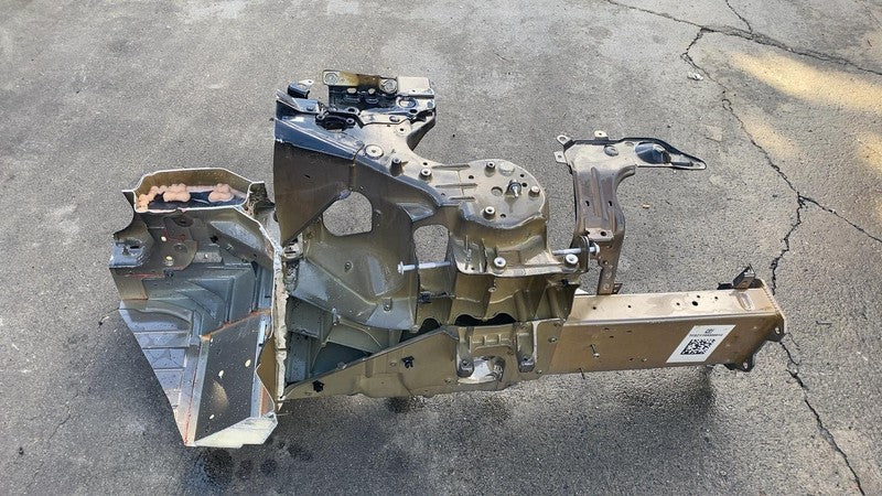 1614525-00-B 2021-2023 Tesla Model S MS Front Driver Side Shock Tower Rail Apron Cut Left LH
