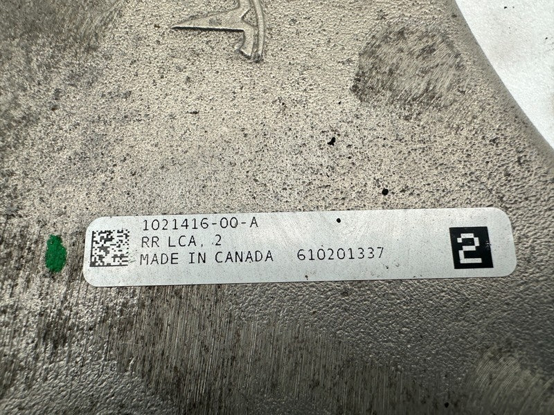 102141600A ⭕ 2012-2020 Model S Rear Left or Right Suspension Lower Control Arm 1021416-00-A