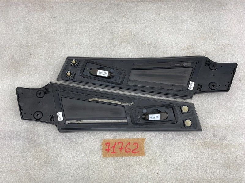 108389900B ⭕ 16-20 Tesla Model S Left & Right B-Pillar Glass Applique & Camera 1092307-00-B