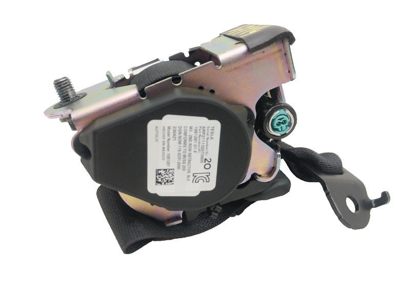 1081281 01 F ⭕ 2017-2022 Model 3 Rear Left or Right 2nd Row Seatbelt & Retractor 1081281-01-F