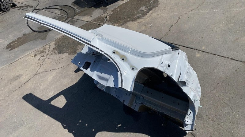 ⭕ 17-20 Tesla Model 3 Rear Right Quarter Panel Structural Frame Cut White - PPSW