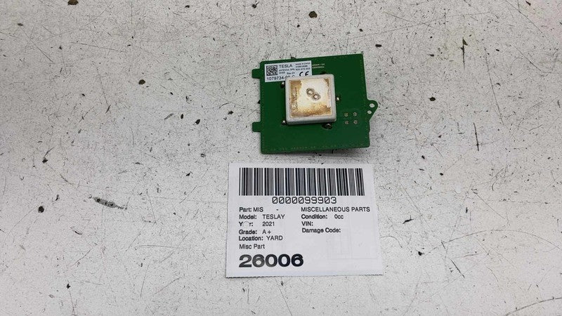 ⭕ 20-24 Model Y Windshield Triple Camera GPS Nav Antenna Module OEM 1079734-00-C
