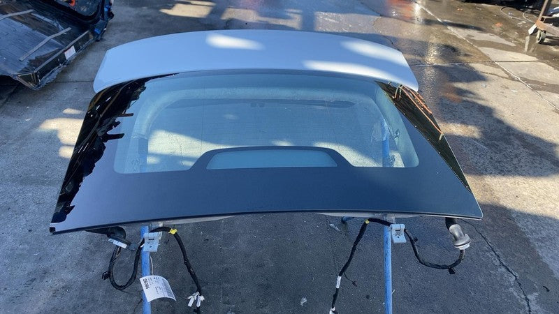 ⭕ 21-23 Polestar 2 Tailgate Liftgate Back Door Shell Panel w/ Glass Silver - 729