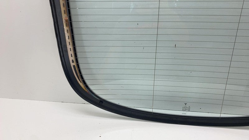 ⭕️2012-2017 Tesla Model S Rear Tailgate Liftgate Trunk Lid Back Window Glass OEM
