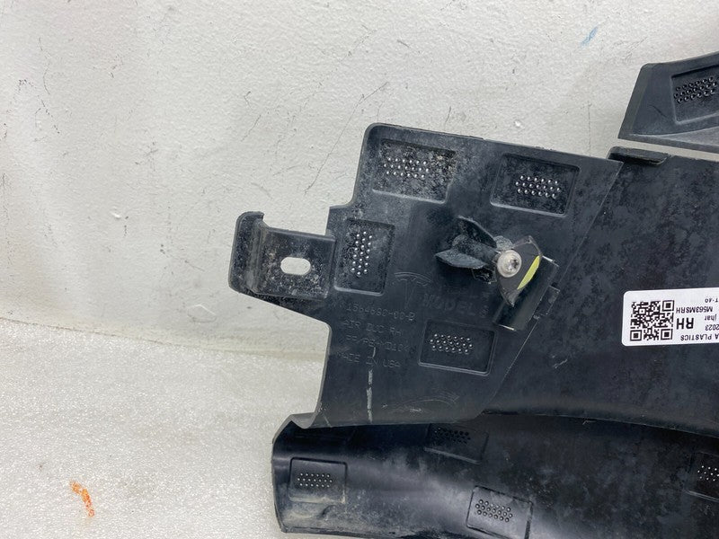 1564690 00 B ⭕ 21-23 Model S Front Bumper Cover Wheelhouse Liner Air Duct Right 1564690-00-B