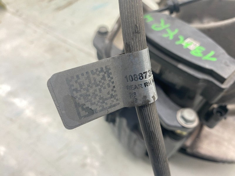 ⭕16-20 Model X Rear Right Knuckle, Disc Rotor, Wheel Hub, & Caliper 10