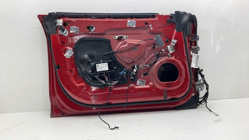 ⭕ 12-15 Tesla Model S Front Driver Side Door Shell Panel Left Assembly Red PPMR