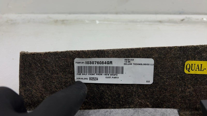 P11-NP64BE ⭕ 2022-2024 Lucid Air Grand Touring Shelf Front Premium Graphite OEM P11-NP64BE