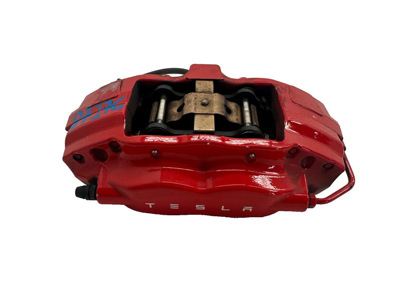 ⭕ 2012-2020 Tesla Model S Rear Driver Side Performance Brake Caliper Red Left LH