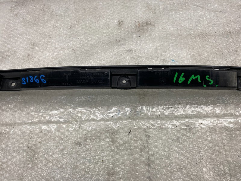 600772400E ⭕ 12-23 Model S Rear Body Attachment Bumper Center Support Bracket 6007724-00-E