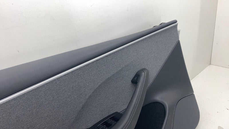 ⭕24-25 Model 3 Front Driver Side Highland Door Panel Trim Card Left 17