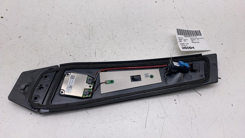 1100437-00-C ⭕ 2017-2023 Tesla Model 3 Left B-Pillar Applique Glass Trim Molding 1100437-00-C