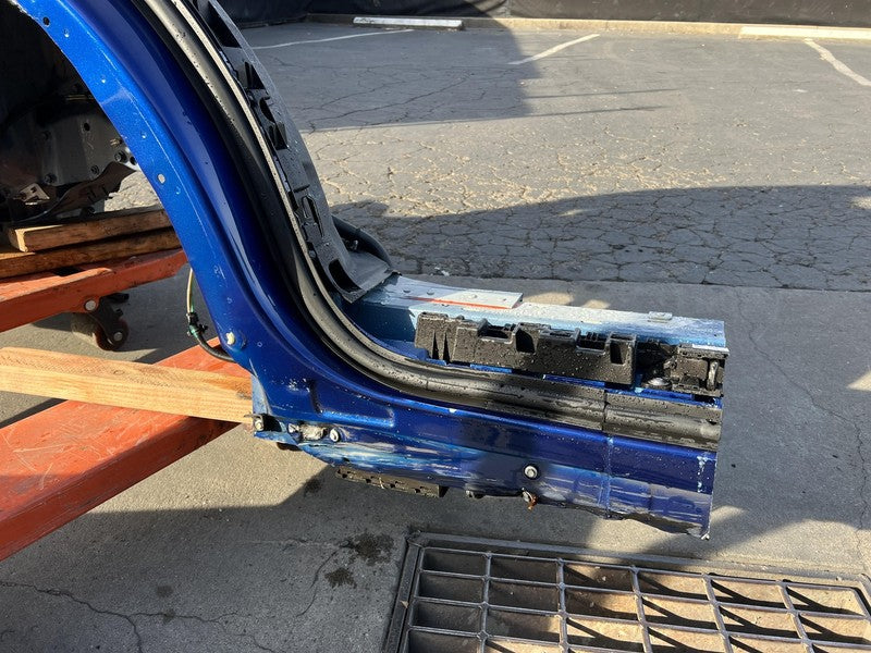 ⭕ 2016-2020 Tesla Model X MX Rear Passenger Right Quarter Panel Cutout Blue PPSB