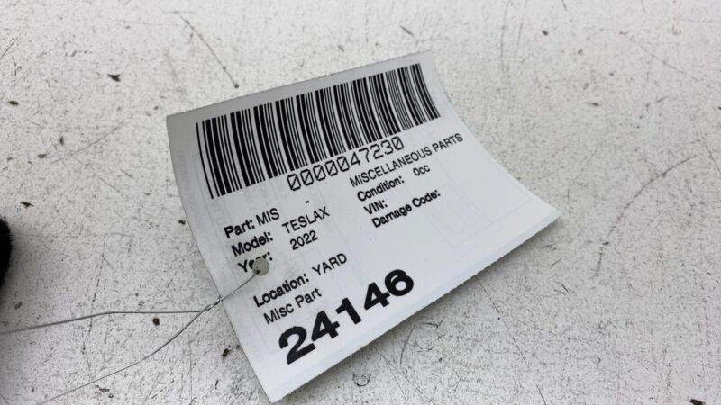 ⭕ 21-23 Tesla Model X MX Rear 3rd Row Trunk Load Floor Side Luggage Pocket Shelf