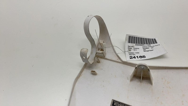 ⭕ 2006-2014 Yamaha YZ125 YZ250 YZ250F YZ450F Front Number Plate White 