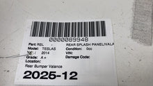 ⭕ 12-15 Tesla Model S MS Rear Bumper Lower Valance Diffuser w/ Reflector 6009005